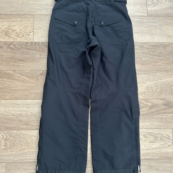 MEC Black Rain pant Straight Leg - Picture 2 of 6